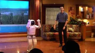 Disneyland Asimo Robot Dance