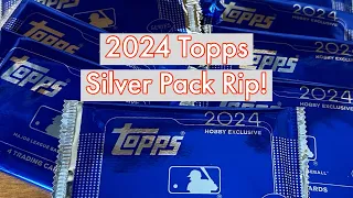 Ripping a Dozen Silver Packs from 2024 Topps Baseball!