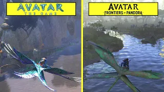 Avatar Frontiers of Pandora vs Avatar The Game (2009) - Taming Ikran Scene Comparison - RTX 4080