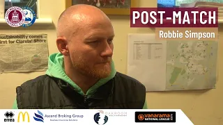 Robbie Simpson post Braintree Town (H)