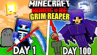 I Survive 100 Days as REAPER in Minecraft Hardcore(Hindi)