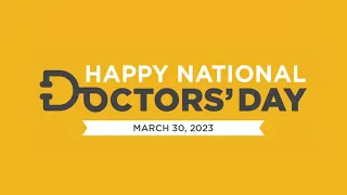 Happy National Doctors' Day