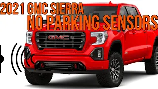 2021 GMC Sierra(NO PARKING ASSIST)