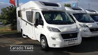 Inside tour of a Carado T449 motorhome