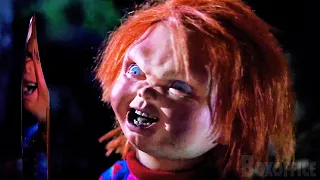 Chucky pourchasse des gamins dans la forêt