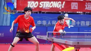 Ma Long and Wang Chuqin is too strong together (Beijing) | Chinese National Games