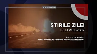 21 SEPTEMBRIE 2023. Luna și catastrofa: patru victime pe șantierul Autostrăzii Moldovei