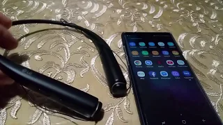 How to pair LG Tone Pro HBS-780 bluetooth to Samsung Note 8