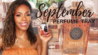 SEPTEMBER PERFUME TRAY 2022 | PERFUMES I WILL BE WEARING THIS MONTH! | MY PERFUME COLLECTION