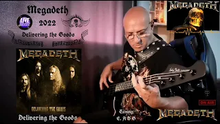 Megadeth - Delivering the Goods Bass Cover Version, listen with👉🏻🎧