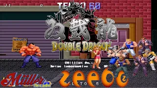 DOUBLE DRAGON ZEEBO - EXTRA MODE - FULL GAMEPLAY - LONGPLAY - 더블드래곤 - MÜLLER ARCADE