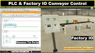 Conveyor Control with Siemens Tia Portal and Ladder Logic Programming