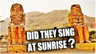 Colossi of Memnon... Did They Really Sing? ANCIENT EGYPT MYSTERY