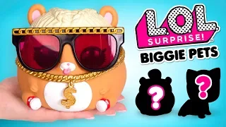 O que tem dentro das L.O.L. Surprise Biggie Pets Hamster? Série Eye Spy