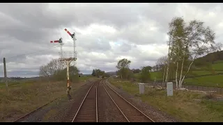 A Train Drivers Cab view of the Settle and Carlisle Route. Part 1 of 3. Keighley to Ribblehead.