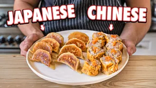 Chinese Dumplings Vs. Japanese Dumplings