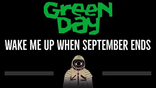 Green Day • Wake Me Up When September Ends (CC) 🎤 [Karaoke] [Instrumental] [Lyrics]