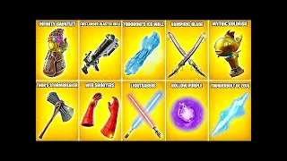 Evolution of All Fortnite Mythic Weapons & Items ( Chapter 1 Season 4 - Chapter 5 Season 2)