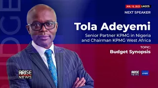 KPMG-Arise TV Budget Day