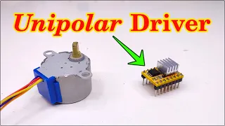 Designing UniStep - an open source UNIPOLAR stepper motor driver!