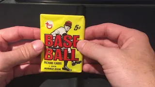 1976 & 1968 Topps Baseball pack break