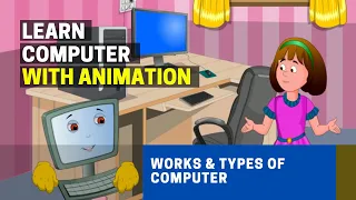 Basics of Computers | Different types of Computers and Their Functions [ Animation ]