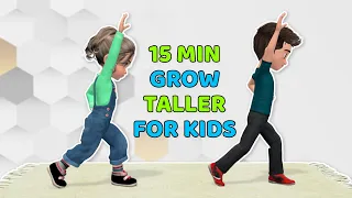 15-MIN FITNESS FOR KIDS – HEIGHT INCREASE EXERCISE