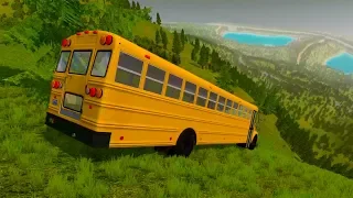 School Bus Crashes | BeamNG.drive