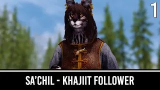 Skyrim Mods: Sa'Chil - New Khajiit Follower - Part 1