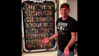 AMAZING Star Wars Cabinet for Vintage Action Figures!