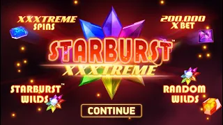 Starburst XXXtreme slot NetEnt - Gameplay