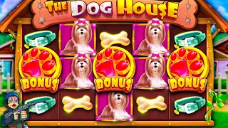 10$ SPINS ON DOG HOUSE! (Insane Bonus)