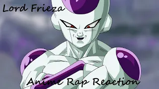 FRIEZA RAP REACTION!!!!! - EDDIE RATH - "RATHER BE A RULER"