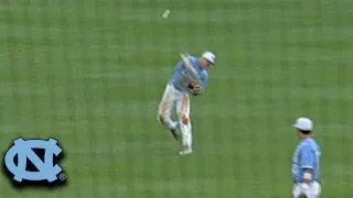 UNC's Ike Freeman Makes Ridiculous Throw for a Play at the Plate