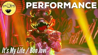 Crocodile performs "It's My Life" by Bon Jovi | Season 4 - THE MASKED SINGER