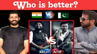 Pakistanis Reaction on Arijit Vs Atif | Who is Better?🔥 | Singing Battle of Living Legends🎵