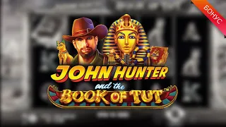 40 фриспинов в бонусе игрового автомата John Hunter and the Book of Tut от Pragmatic Play