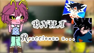 BNHA Reaccionan a Goku como el nuevo estudiante