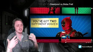 Deadpool vs Boba Fett Epic Rap Battles of History (Reaction)