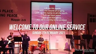 Online Service - 7th February 2021 - The Salvation Army Liverpool Walton