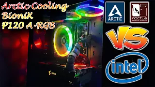 Арктик и Ноктуа против Intel | Arctic Cooling BioniX P120 A-RGB