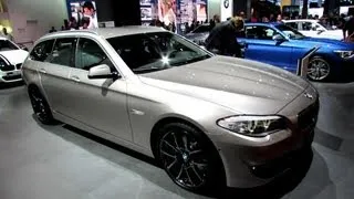 2012 BMW 520d Touring - Exterior and Interior Walkaround - 2012 Paris Auto Show