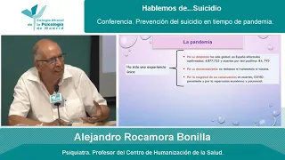 Mesa redonda.  Prevención del suicidio en tiempo de pandemia. 07-09-21