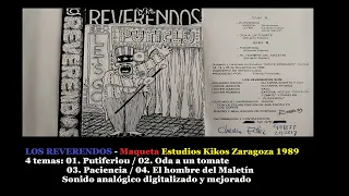 Los Reverendos Maqueta Estudios Kikos Noviembre 1989 4 temas Audio analógico digitalizado y mejorado