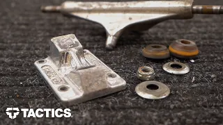 How to Replace a Skateboard Truck Kingpin | Tactics