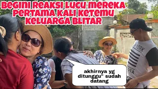 AKHIRNYA YG DITUNGGU” DATANG DAN BEGINI REAKSI LUCU MEREKA LIAT KELUARGA BLITAR!!