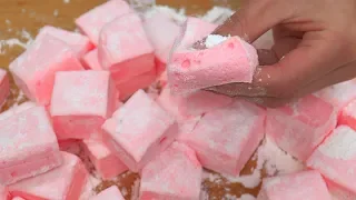 Springy and delicious marshmallows! Easy recipe. ENG. sub
