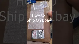 How To Ship a Book on Ebay // #shorts