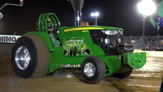 Tractor Pulling 2021: Pro Stock Tractors pulling on Friday of the Scheid Diesel Extravaganza!