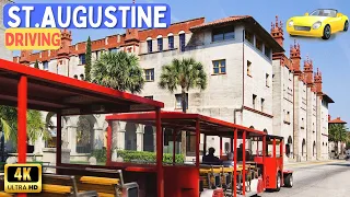 St.  Augustine Florida - Driving Through St Augustine
